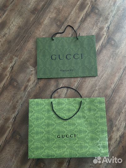 Пакет бумажный Gucci