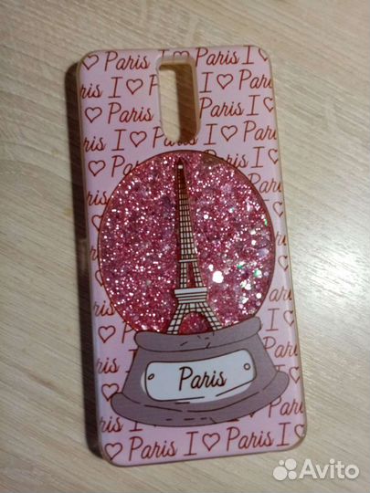 Чехол для телефона селиконовый с жидкостью и плава