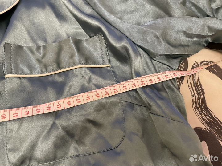 Атласный халат