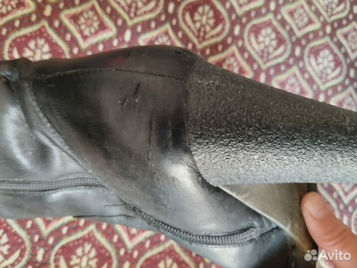 Сапоги 37р и полусапожки женские 35р и 38р