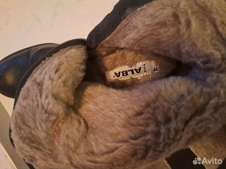 Сапоги женские натуральная кожа зима