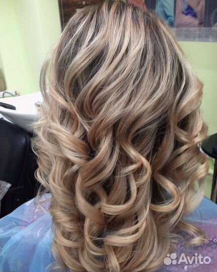 Окрашивание, стрижка, мелирование