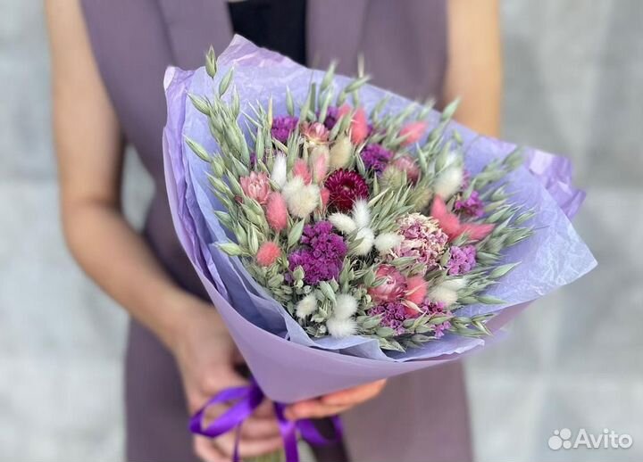 Букет из сухоцветов