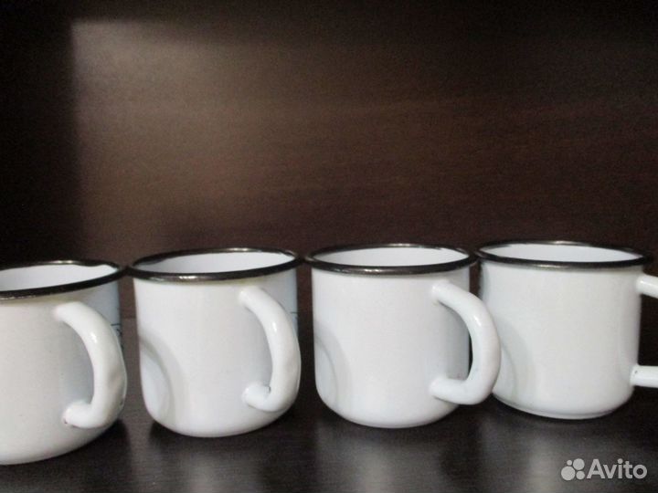 Винтажные эмалированые кружки