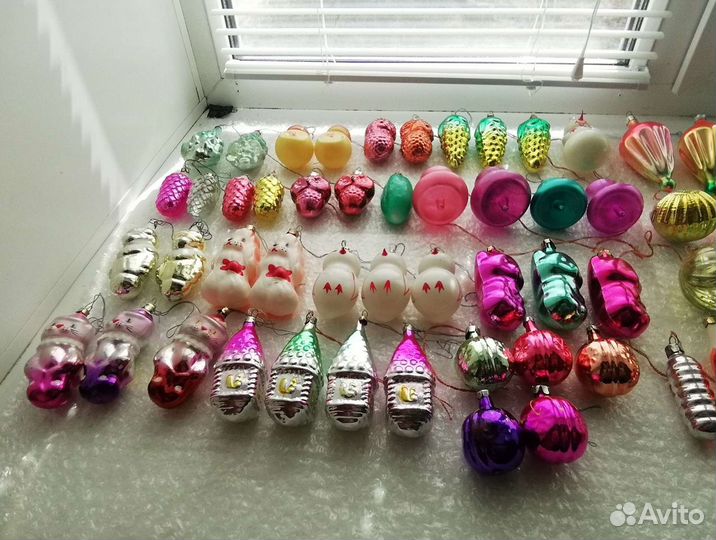 Елочные игрушки СССР