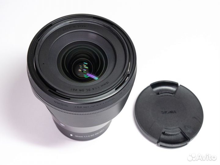 Объектив Sigma 16mm 1.4 DC DN для Canon EF-M