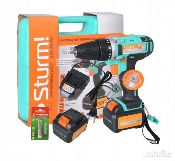 Шуруповерт Sturm CD3224L