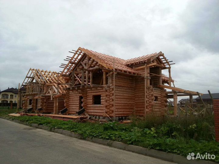 Срубы ручной рубки