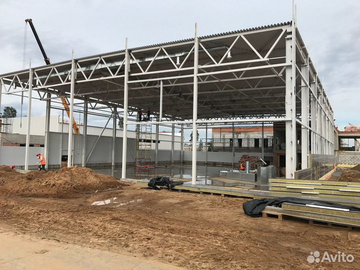 Изготовление и монтаж металлоконструкций