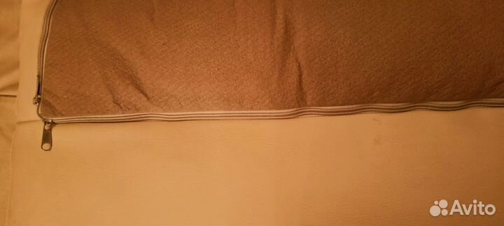 Кожаный диван бу