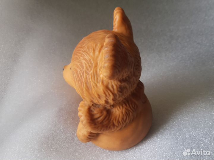 Резиновая игрушка медведь СССР