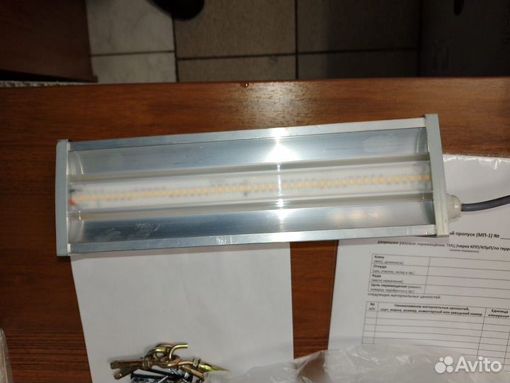 Светодиодный светильник ip65