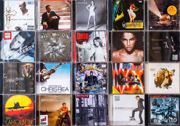 Лицензионные компакт диски CD audio (аудио) музыка