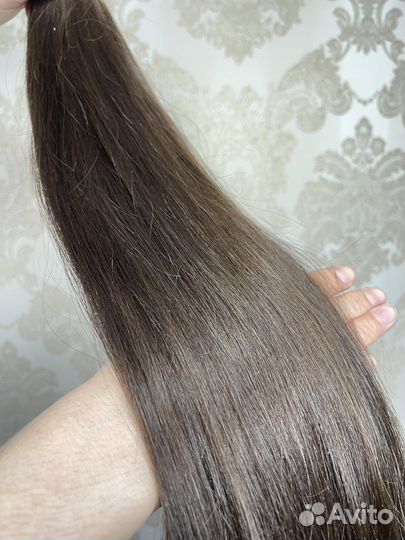 Волосы для наращивания славянка 50 см