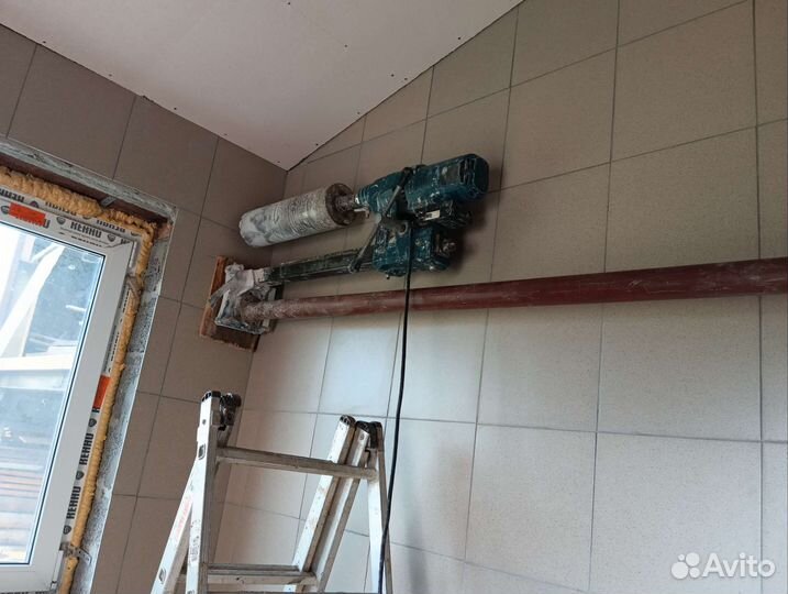 Алмазное бурение отверстий