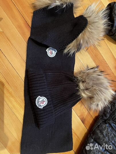 Комплект шапка и шарф детские