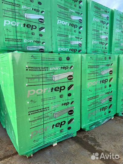 Газосиликатные блоки Poritep разных размеров