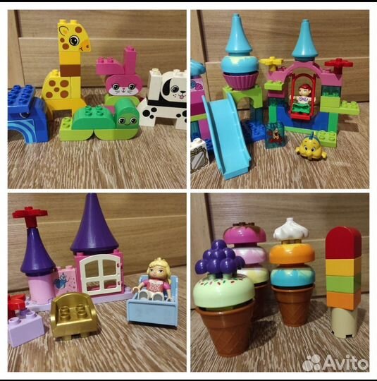 Lego duplo много наборов