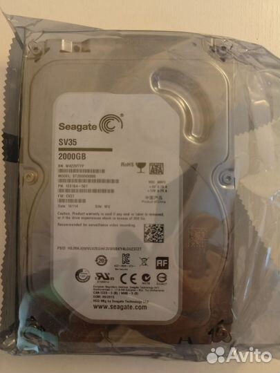 Seagate hdd 2tb жесткий диск SATA