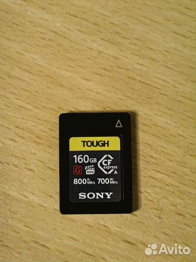 Sony CFexpress Type A 160GB Tough R800/W700