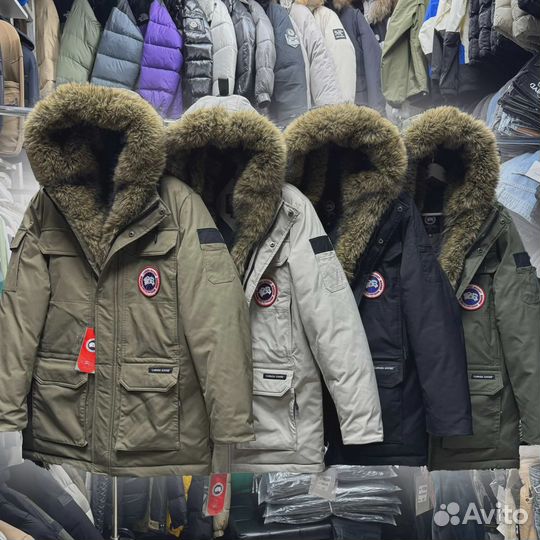 Куртка зимняя мужская Канада Гусь 52