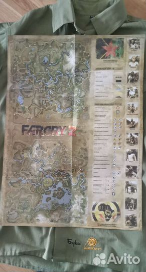 Подарочный набор Farcry 2 - диски для пк и рубашка