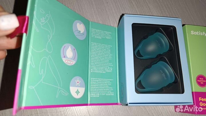 Менструальные чаши satisfyer