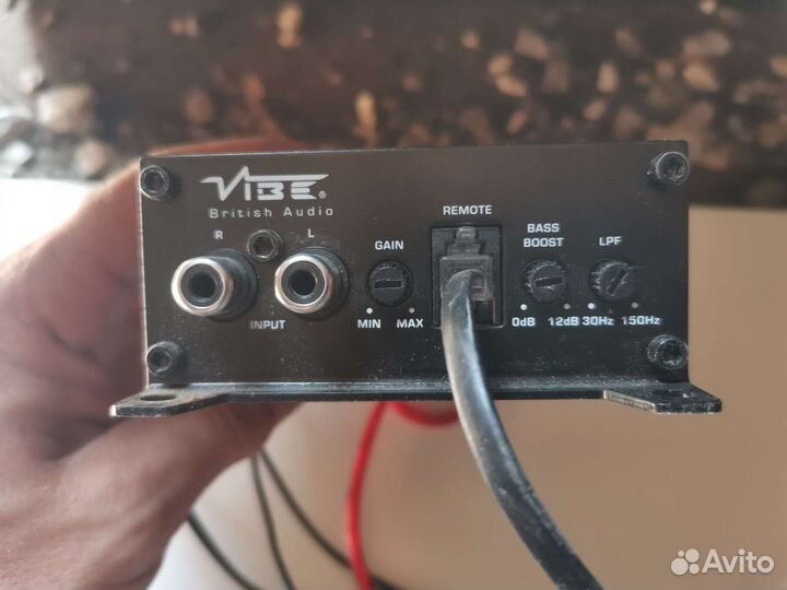 Сабвуфер и усилитель