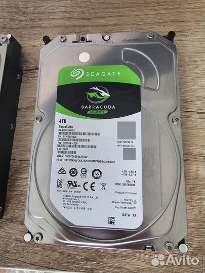 Жесткий диск Seagate Barracuda 4 tb