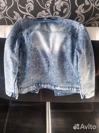 Джинсовка и джинсовые бриджи