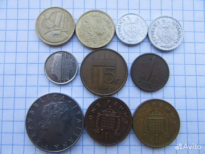 Монеты Европы и Азии