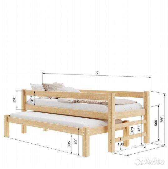 Двухъярусная кровать детская