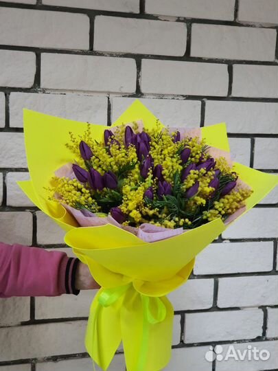 Тюльпаны к 8 марта Тамбов