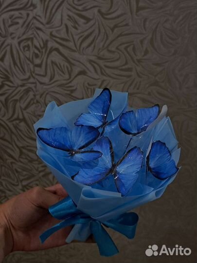 Букет из бабочек мин цена