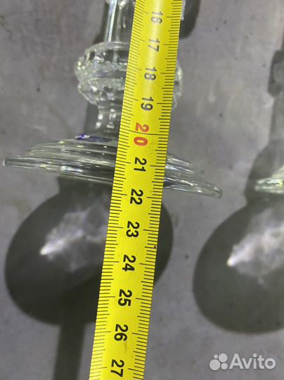 Хрустальные подсвечники