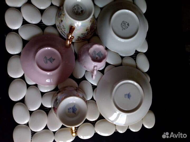 Кофейная пара фарфор, старая Чехия, лфз