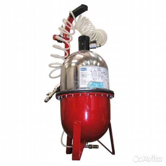 Пневмоустановка для прокачки тормозов 9л Flexbimec