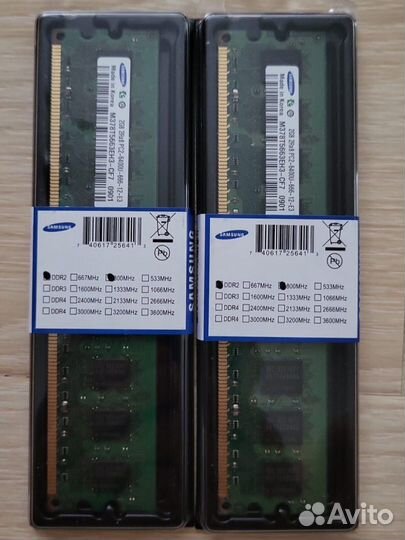 Оперативная память DDR2 для пк
