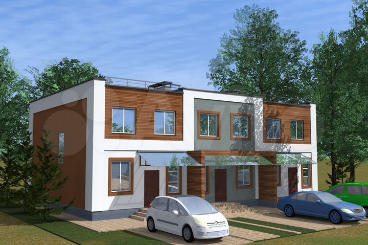 Таунхаус 133,8 м² на участке 2,4 сот.
