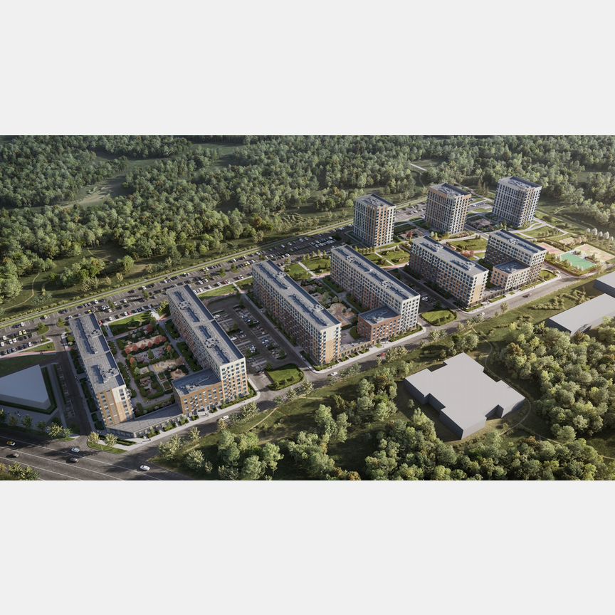 1-к. квартира, 30,6 м², 8/9 эт.