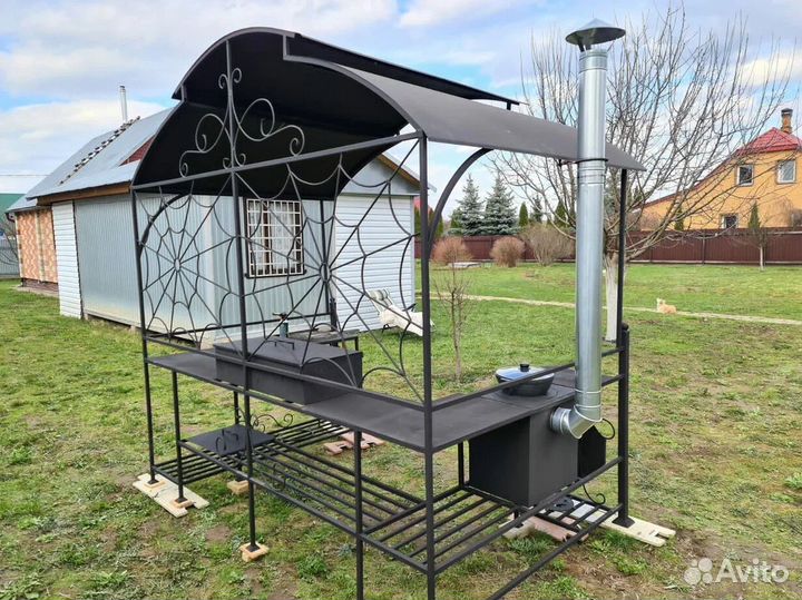 Мангал беседка