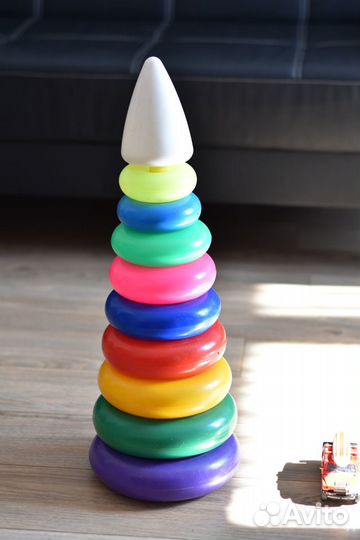 Пирамидка детская большая