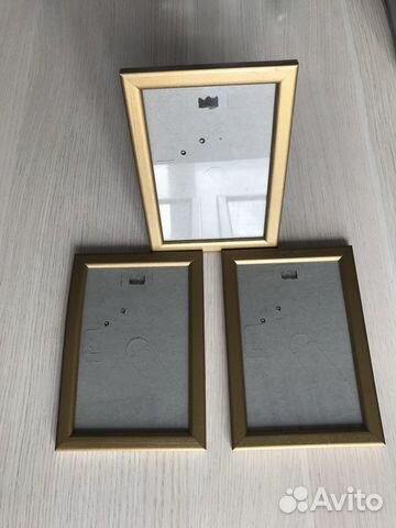 Фоторамка 6 шт 10 х 15 Натуральное дерево / Стекло