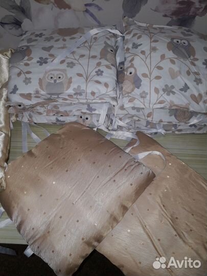 Бортики в кроватку