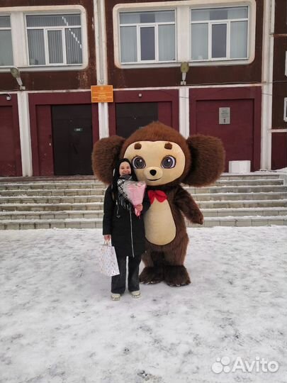 Ростовые куклы. Белый Мишка.Чебурашка