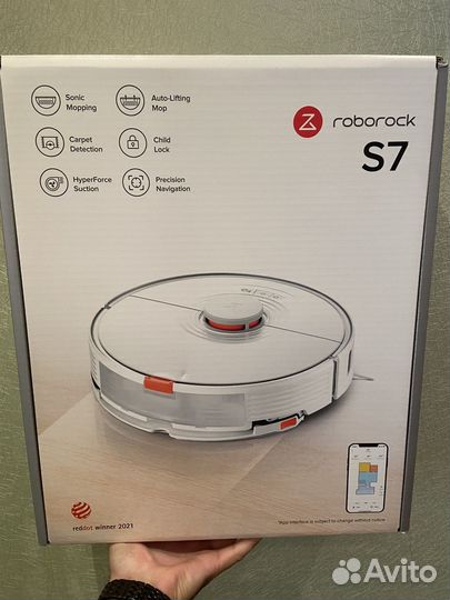 Робот пылесос xiaomi roborock s7