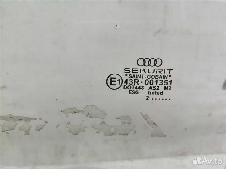 Стекло двери задней правой Audi A4 (B6) 2000-2006