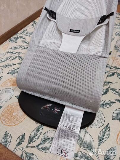 Шезлонг babybjorn bliss mesh