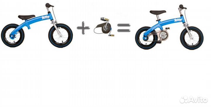 Беговел-Велосипед Hobby-Bike Bicycle RT Original