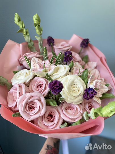 Зефирные букеты